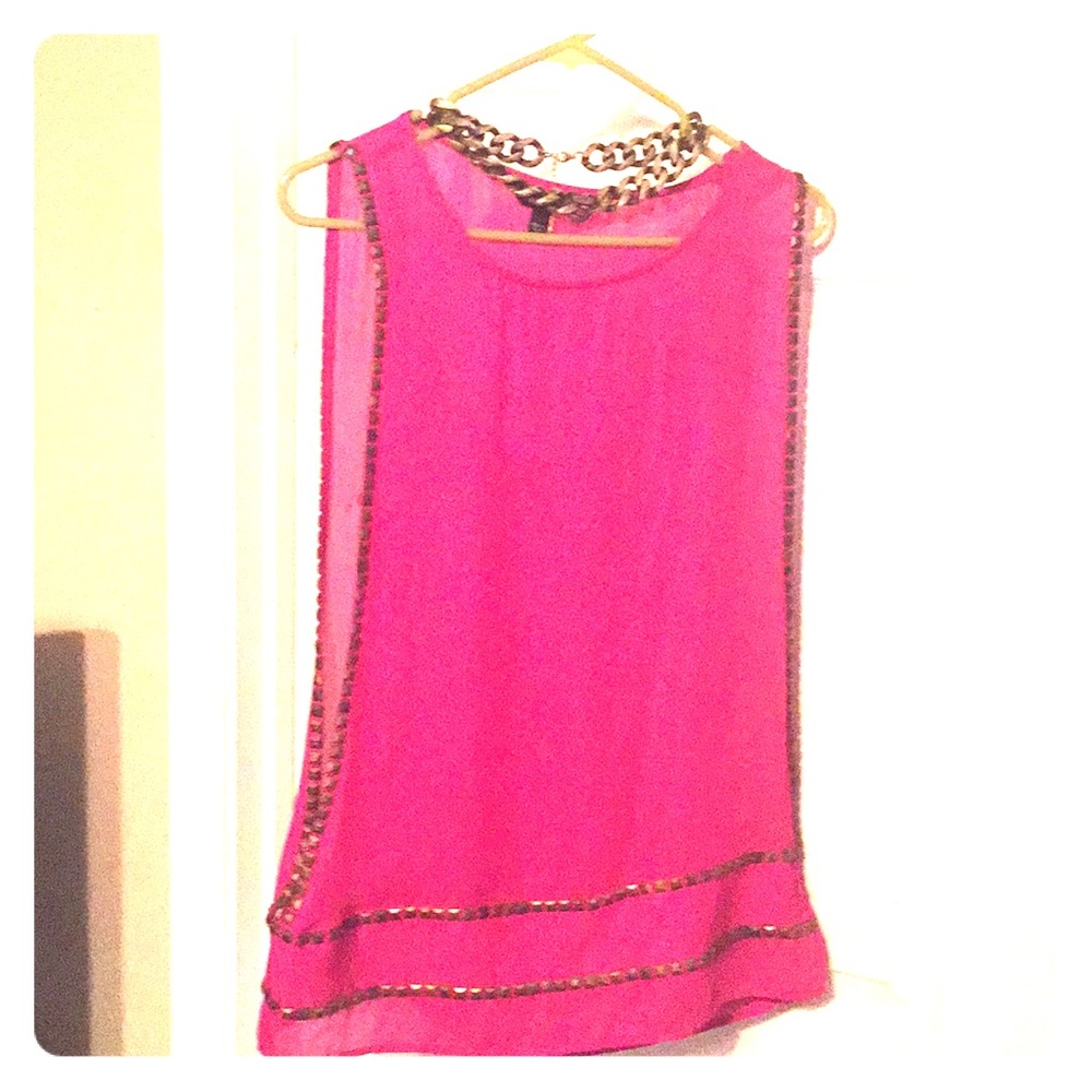 Rock & Republic Gold studded blouse